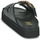Schoenen Dames Sandalen / Open schoenen Versace Jeans Couture 74VA3SM1 Zwart / Goud