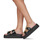 Schoenen Dames Sandalen / Open schoenen Versace Jeans Couture 74VA3SM1 Zwart / Goud