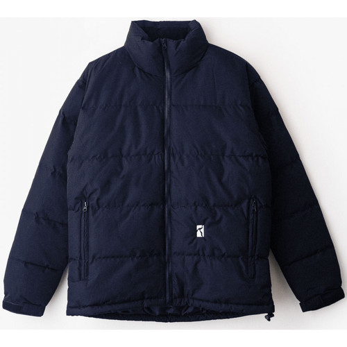 Textiel Heren Jasjes / Blazers Poetic Collective Puffer jacket Blauw