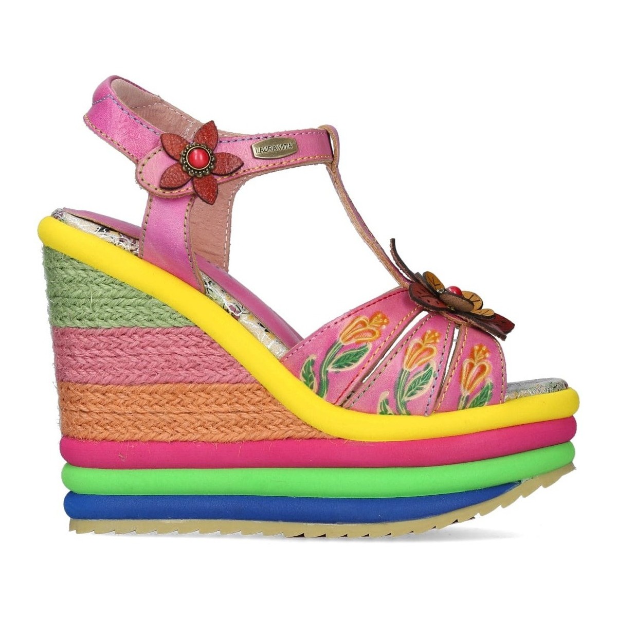 Schoenen Dames Sandalen / Open schoenen Laura Vita LOUISEO 31 Roze