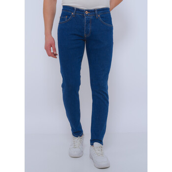 Textiel Heren Skinny jeans True Rise Nette Broeken DC Blauw