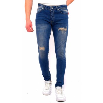 Textiel Heren Skinny jeans True Rise Ripped Jeans Strech DC Blauw