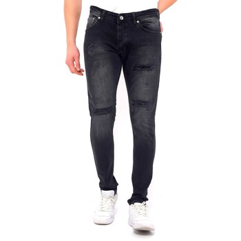 Textiel Heren Skinny jeans True Rise Jeans Ripped Strech DC Zwart
