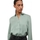 Textiel Dames Tops / Blousjes Vila Shirt Ellette Satin L/S - Green/Milieu Groen