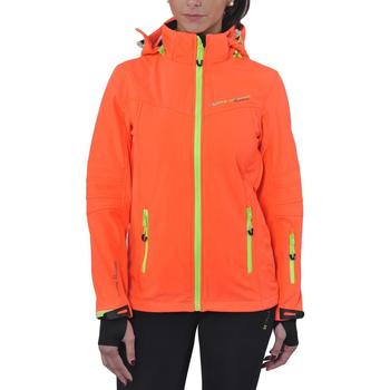 Textiel Dames Wind jackets Peak Mountain Blouson de ski femme AMALA Orange