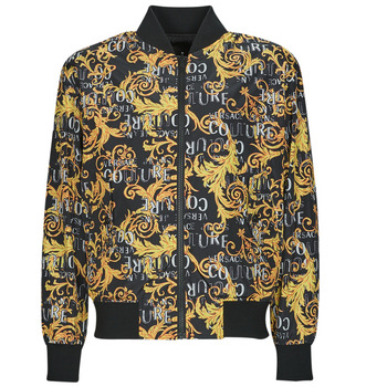 Textiel Heren Wind jackets Versace Jeans Couture REVERSIBLE Zwart / Imprimé