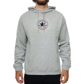 Textiel Sweaters / Sweatshirts Converse Go-To Chuck Taylor Patch Brushed Back Fleece Grijs