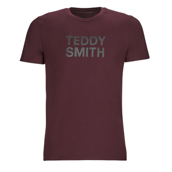 Textiel Heren T-shirts korte mouwen Teddy Smith TICLASS Bordeaux