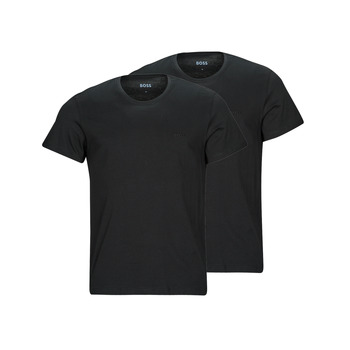 Textiel Heren T-shirts korte mouwen BOSS TShirtRN 2P Comfort Zwart