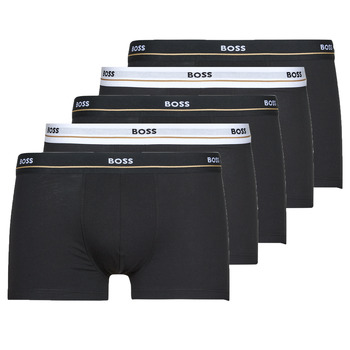 Ondergoed Heren Boxershorts BOSS Trunk 5P Essential Zwart