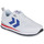 Schoenen Heren Lage sneakers hummel MONACO 86 PERFORATED Wit / Blauw / Rood