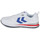 Schoenen Heren Lage sneakers hummel MONACO 86 PERFORATED Wit / Blauw / Rood