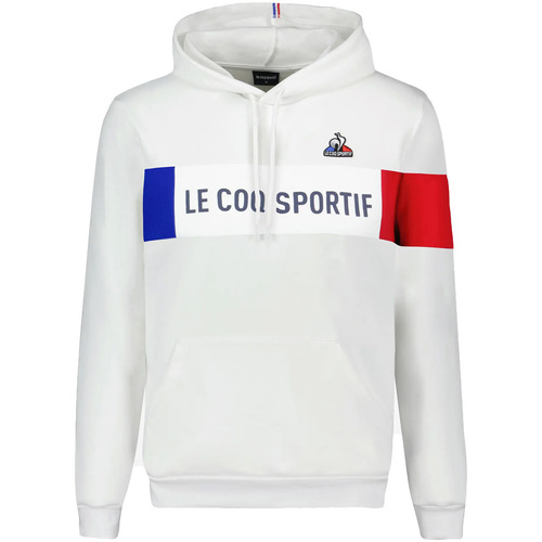 Textiel Sweaters / Sweatshirts Le Coq Sportif Tricolore Hoody N°1 Wit