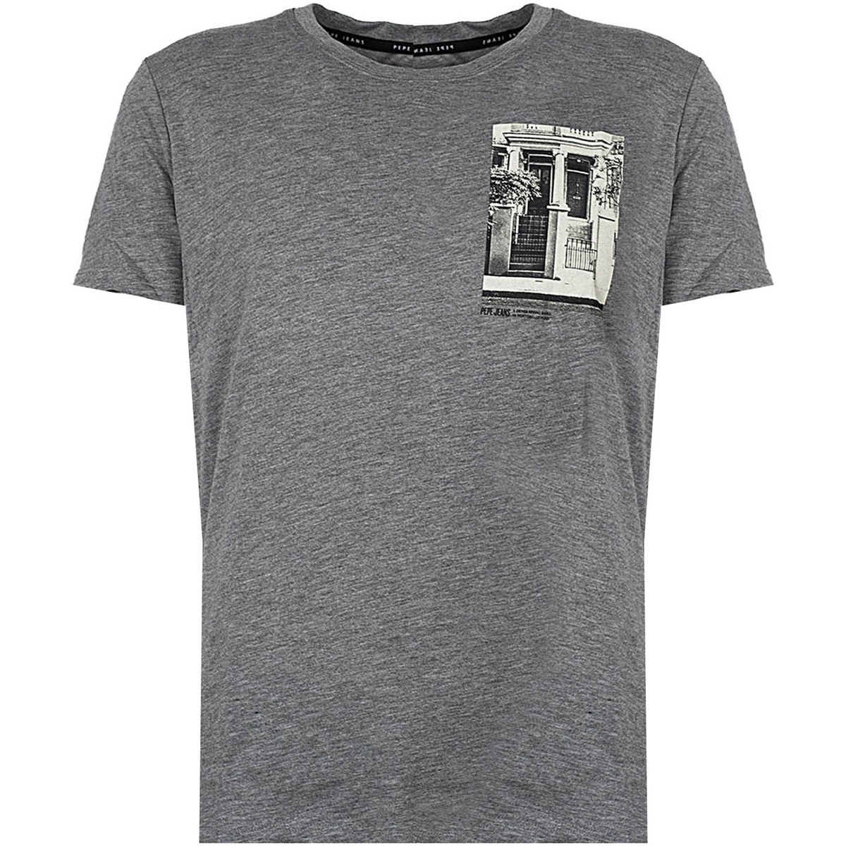 Textiel Heren T-shirts korte mouwen Pepe jeans PM508528 | Tide Grijs