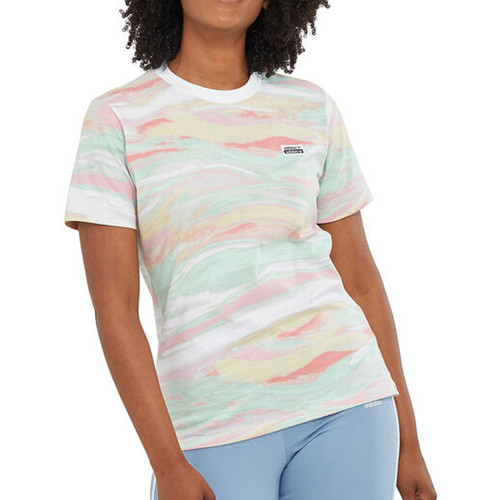Textiel Meisjes T-shirts korte mouwen adidas Originals  Multicolour