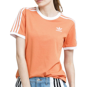Textiel Dames T-shirts korte mouwen adidas Originals  Orange