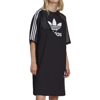 Textiel Meisjes Korte jurken adidas Originals  Zwart