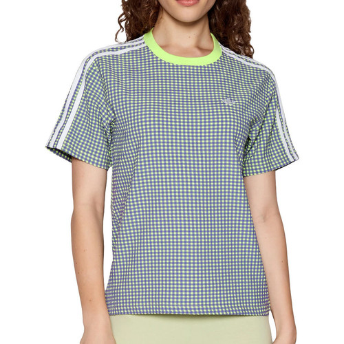 Textiel Meisjes T-shirts korte mouwen adidas Originals  Groen