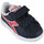 Schoenen Kinderen Sneakers Diadora 101.173339 01 C8594 Black iris/Poppy red/White Zwart