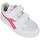 Schoenen Kinderen Sneakers Diadora PLAYGROUND PS GIRL C2322 White/Hot pink Roze