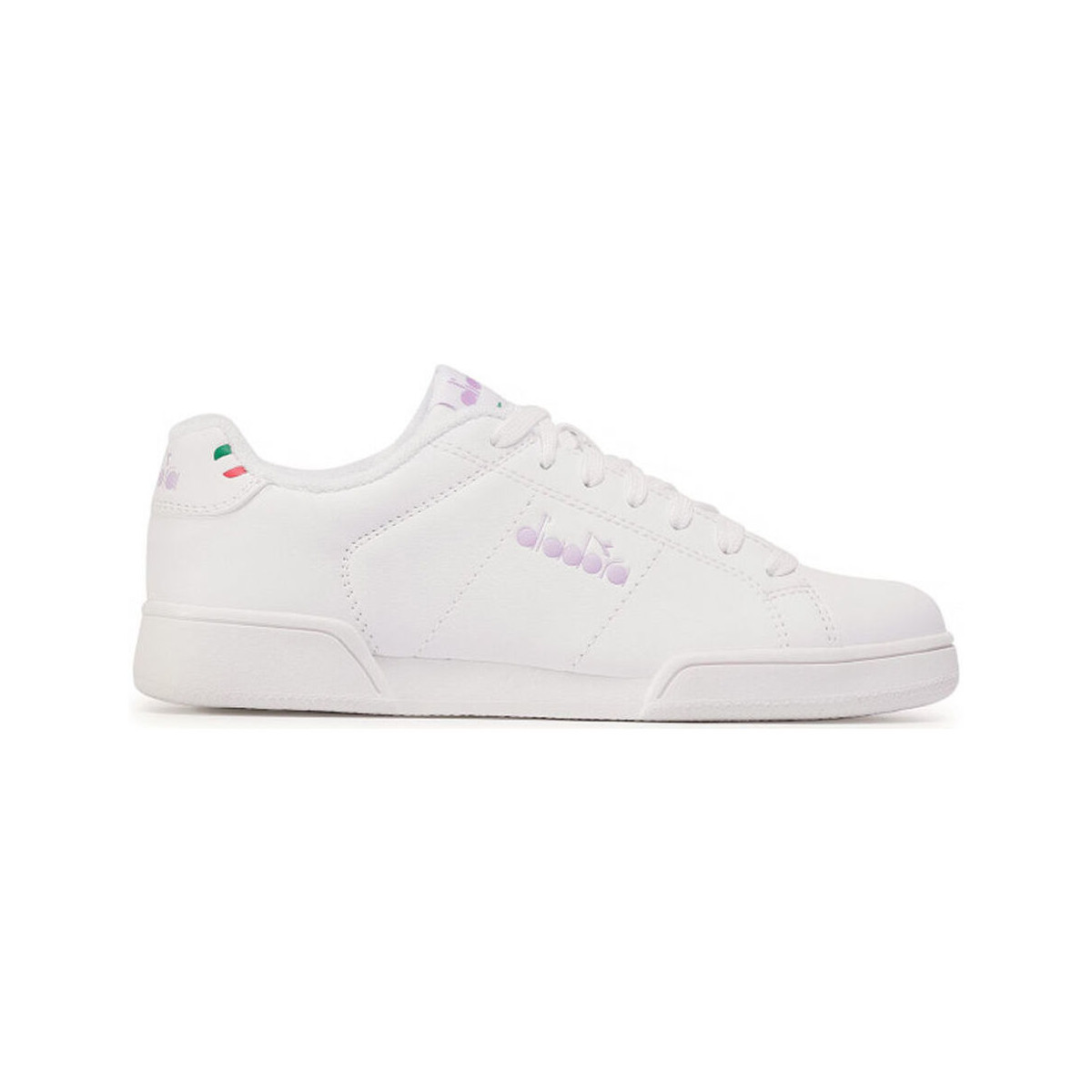 Schoenen Dames Sneakers Diadora IMPULSE I C6657 White/Orchid bloom Violet