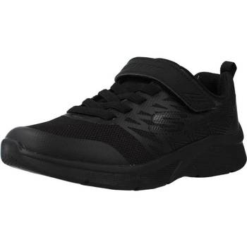 Schoenen Jongens Lage sneakers Skechers MICROSPEC Zwart