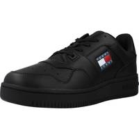 Schoenen Heren Sneakers Tommy Jeans RETRO BASKET TJM ESS Zwart