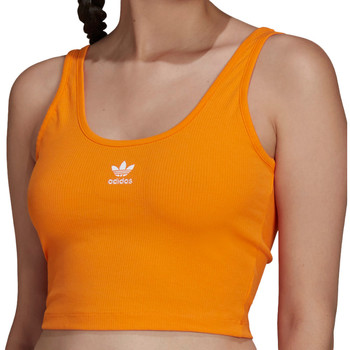 Textiel Meisjes Mouwloze tops adidas Originals  Orange