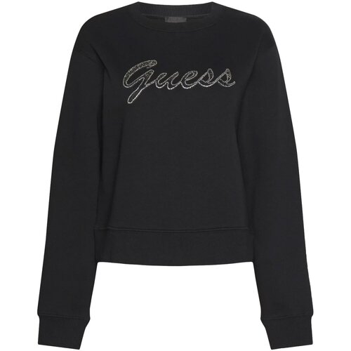 Textiel Dames Sweaters / Sweatshirts Guess W3RQ10 K9Z21 Zwart