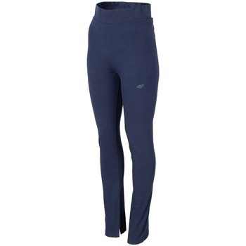 Textiel Dames Broeken / Pantalons 4F LEG013 Bleu marine