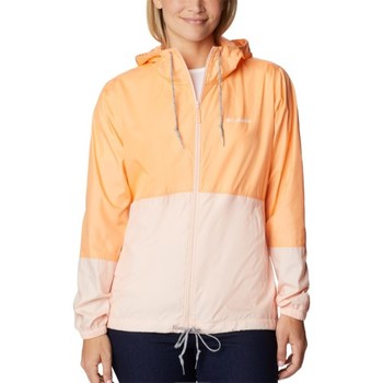 Textiel Dames Jacks / Blazers Columbia Flash Forward Windbreaker Jacket Orange, Beige