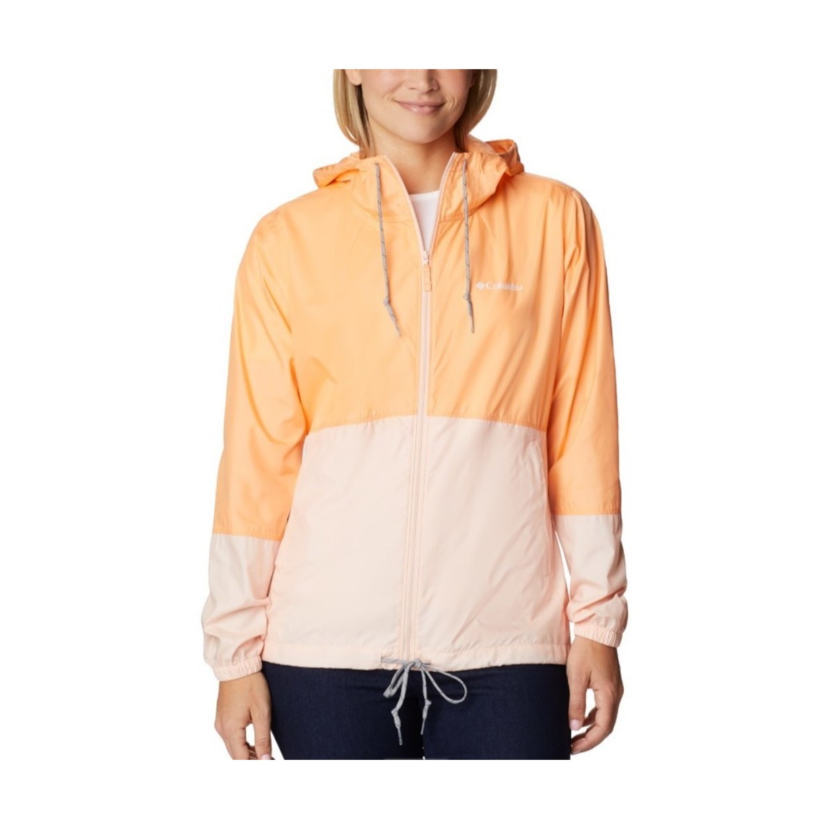 Textiel Dames Jacks / Blazers Columbia Flash Forward Windbreaker Jacket Beige, Orange
