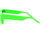 Horloges & Sieraden Zonnebrillen Leziff Occhiali da Sole  Miami M4939 C13 Verde Fluo Groen