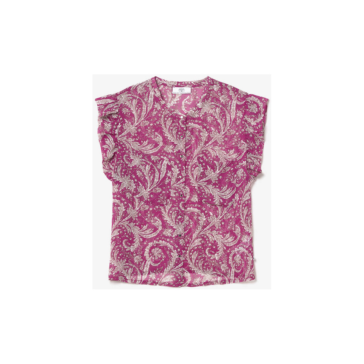 Textiel Dames Mouwloze tops Le Temps des Cerises Top SURI Roze