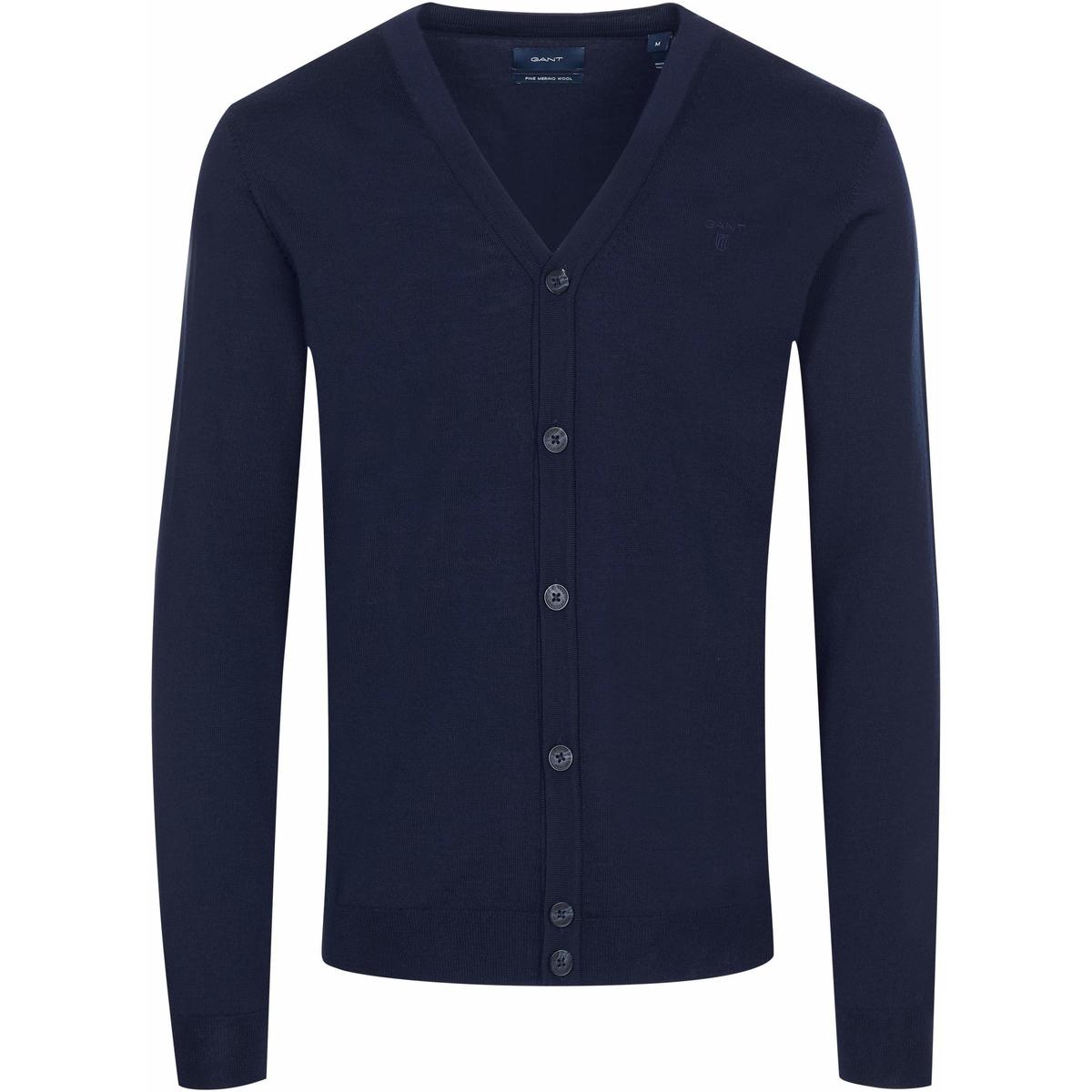 Textiel Heren Vesten / Cardigans Gant 8040046 Blauw