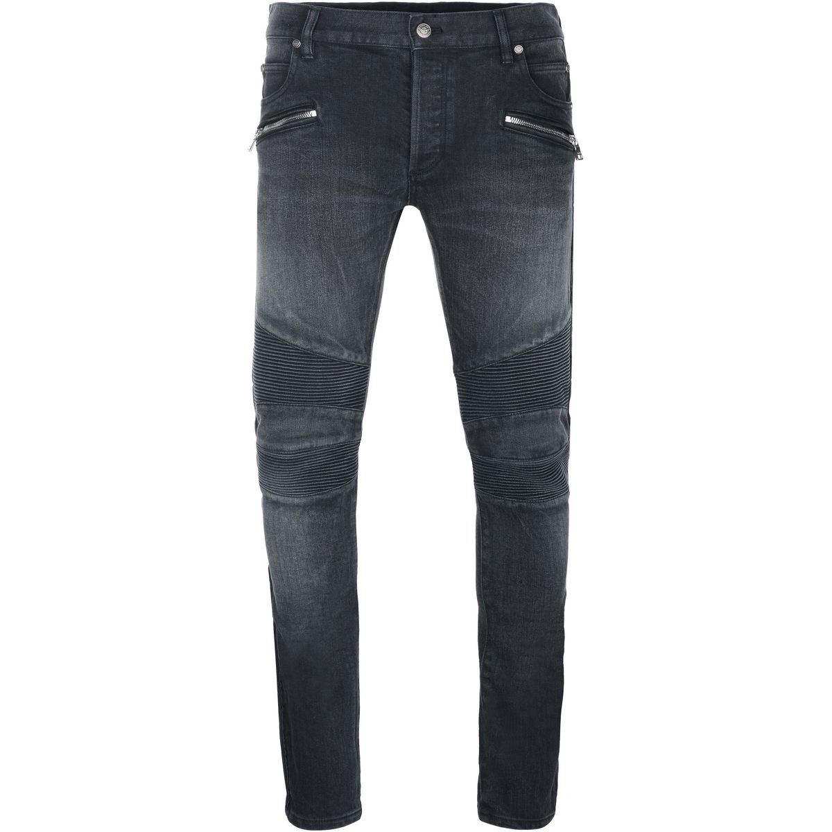 Textiel Heren Skinny jeans Balmain WH1MG030146D Grijs