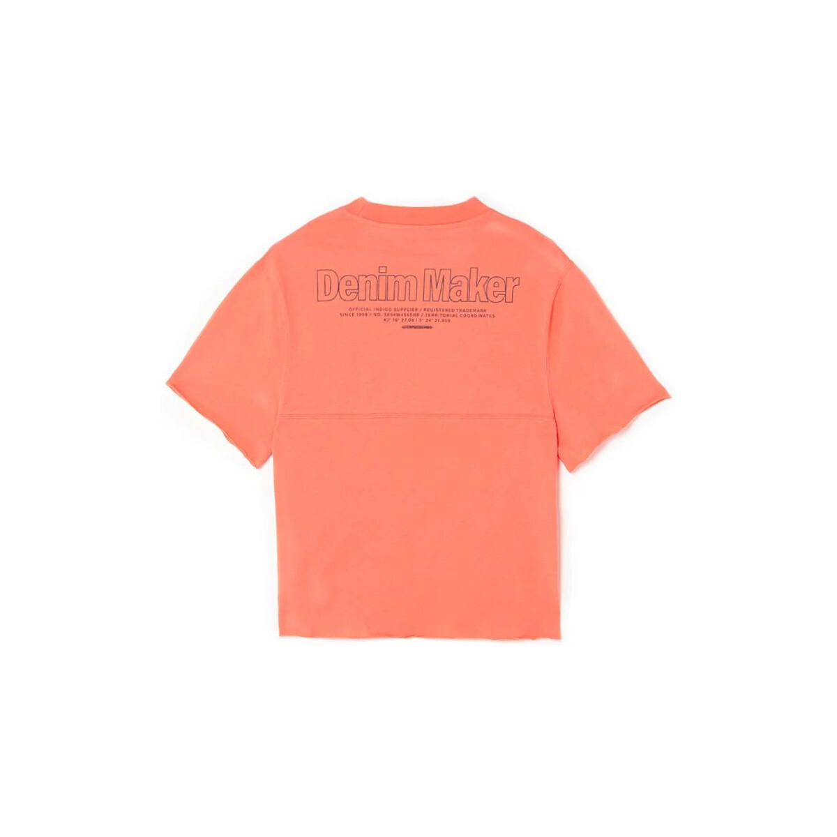 Textiel Jongens T-shirts & Polo’s Le Temps des Cerises T-shirt IKKOBO Orange