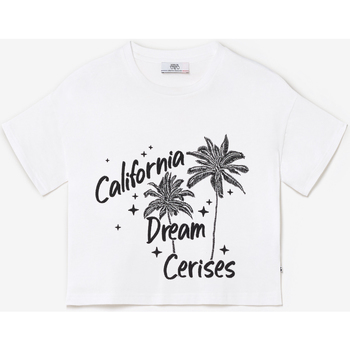 Textiel Meisjes T-shirts & Polo’s Le Temps des Cerises T-shirt PALMIGI Zwart