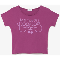 Textiel Meisjes T-shirts & Polo’s Le Temps des Cerises T-shirt MUSGI Roze