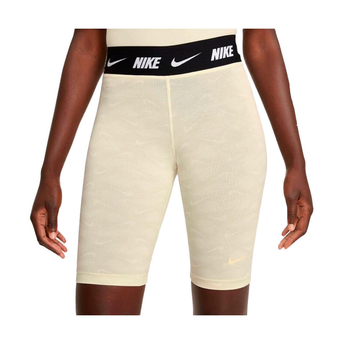 Textiel Dames Korte broeken / Bermuda's Nike  Wit