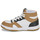 Schoenen Jongens Hoge sneakers BOSS J29367 Wit /  camel / Zwart