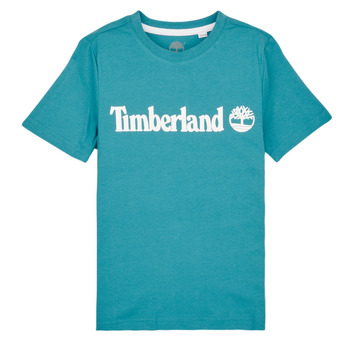 Textiel Jongens T-shirts korte mouwen Timberland T25U24-875-C Blauw