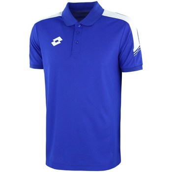 Textiel Heren T-shirts korte mouwen Lotto Elite Plus PQ Blauw