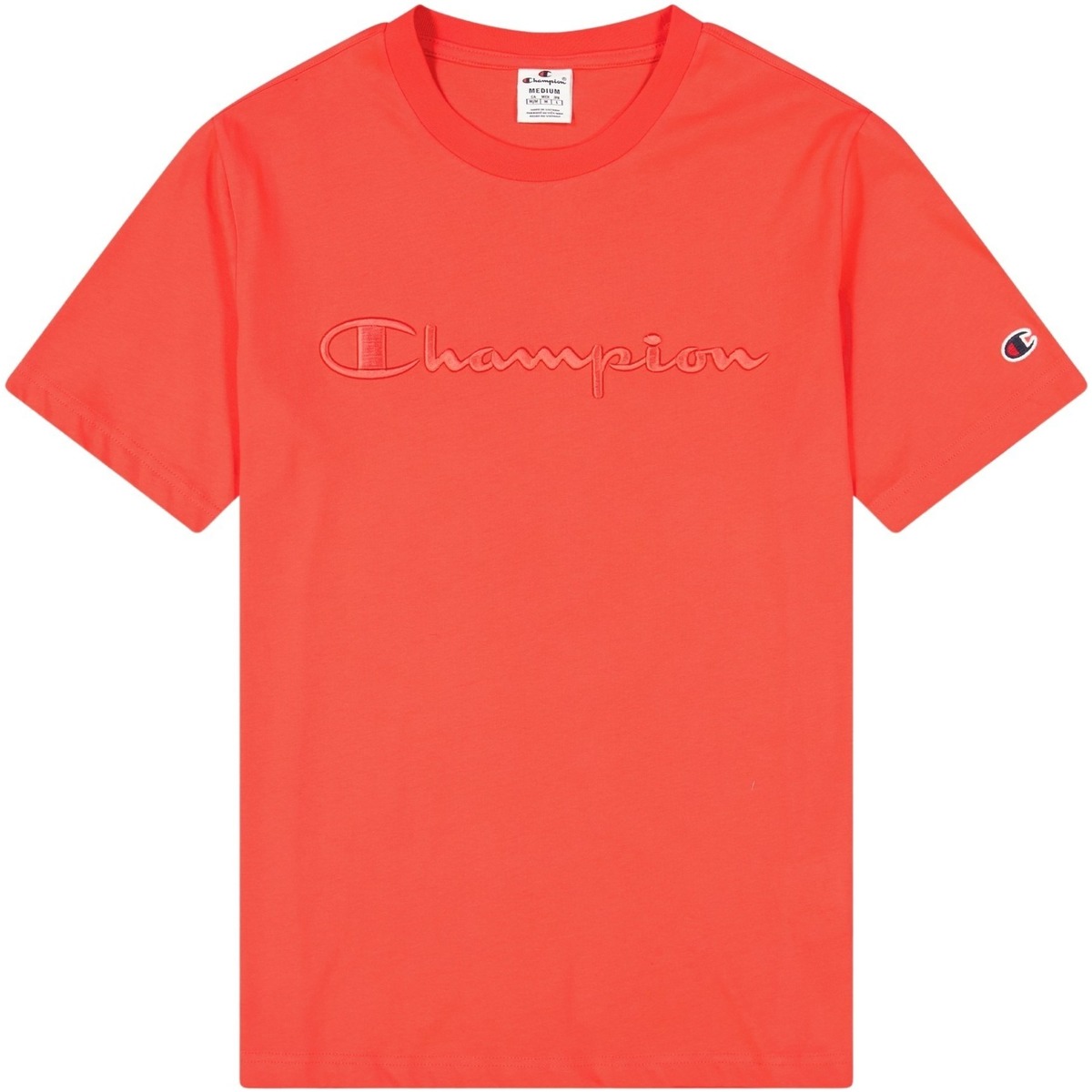 Textiel Heren T-shirts korte mouwen Champion T-shirt  Cml Logo Multicolour