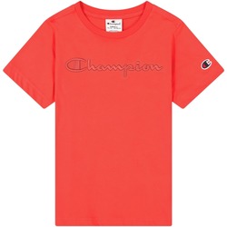 Textiel Jongens T-shirts korte mouwen Champion T-shirt enfant  Cml Logo Multicolour