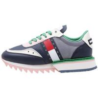 Schoenen Dames Lage sneakers Tommy Hilfiger TOMMY JEANS CLEATED WMN Blauw