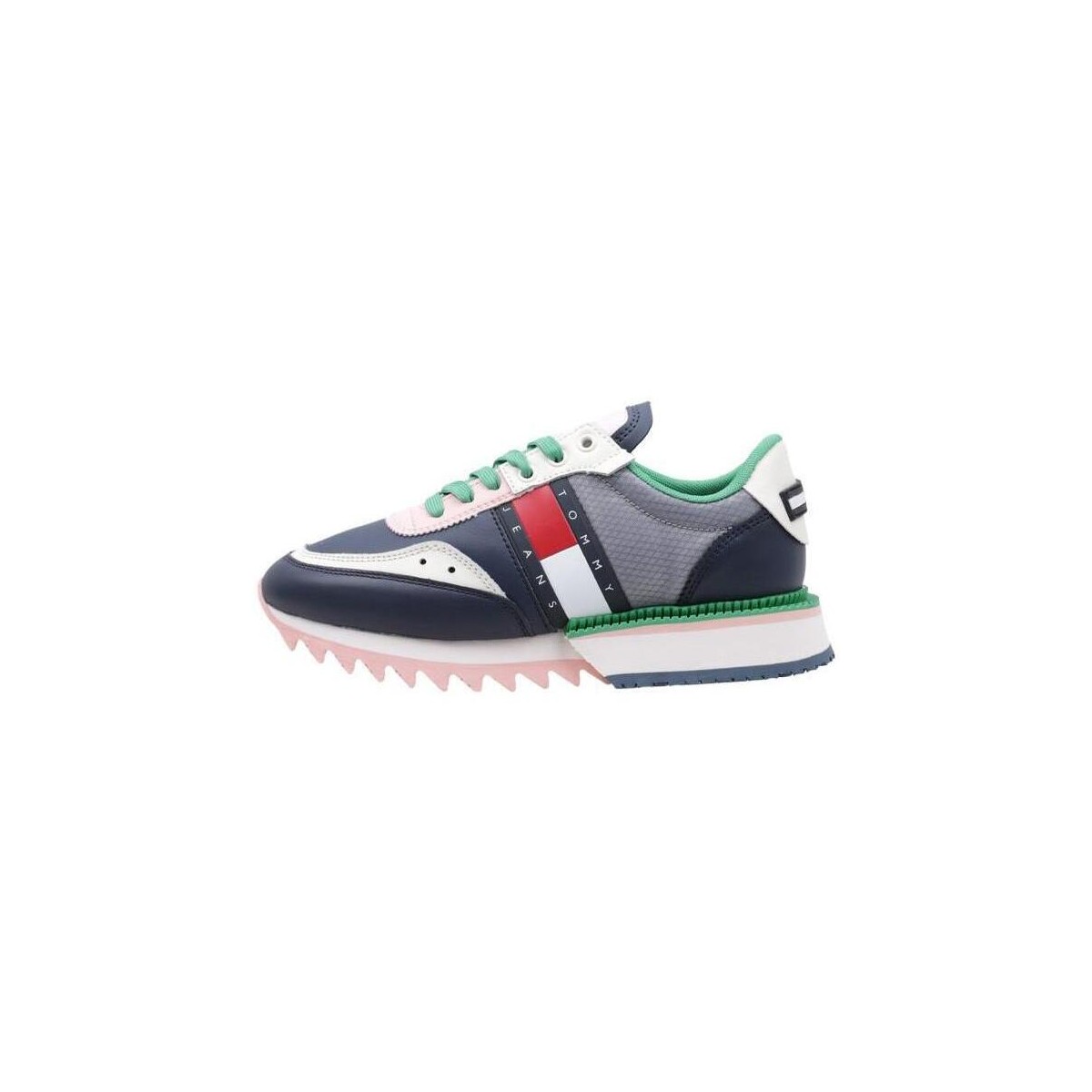 Schoenen Dames Lage sneakers Tommy Hilfiger TOMMY JEANS CLEATED WMN Blauw