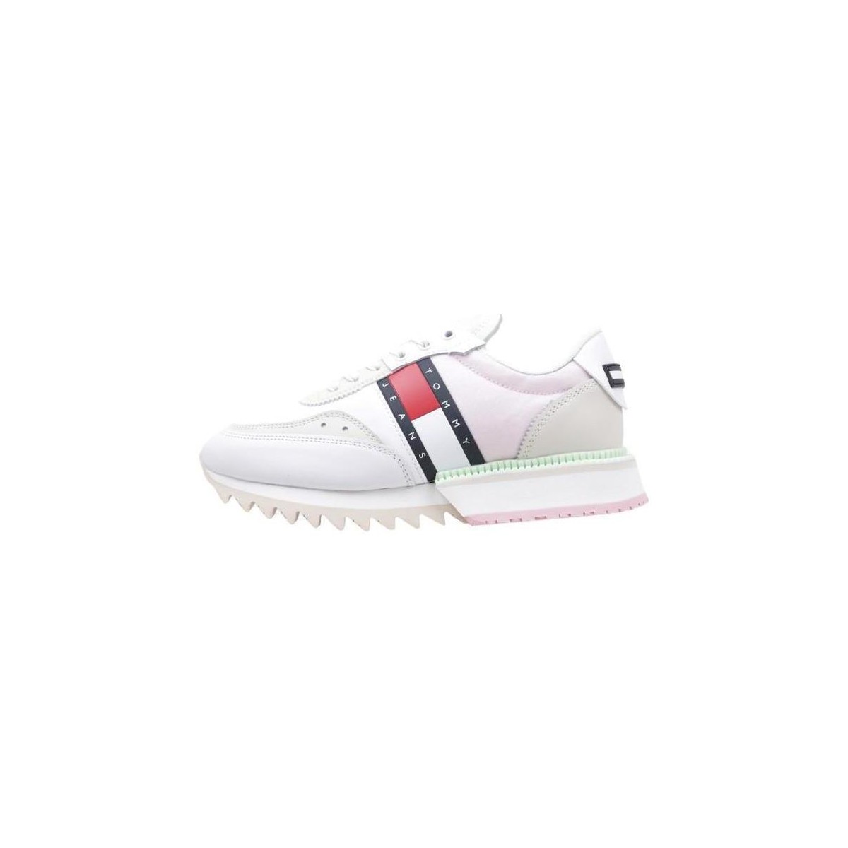 Schoenen Dames Lage sneakers Tommy Hilfiger TOMMY JEANS CLEATED WMN Wit