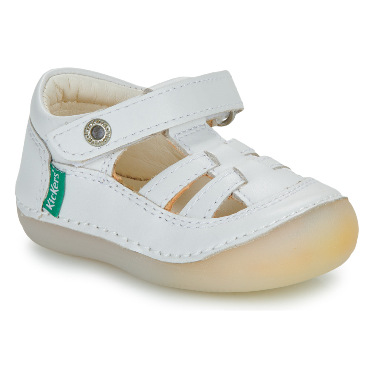 Schoenen Kinderen Sandalen / Open schoenen Kickers SUSHY Wit