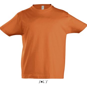 Textiel Kinderen T-shirts korte mouwen Sol's T-shirt enfant  Imperial Orange